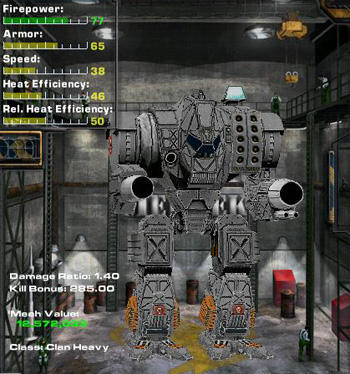 MechWarrior 4: Mercenaries - Heavy 'Mechs